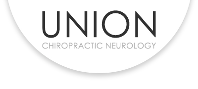 Union Chiropractic Neurology logo, it is black and grey.